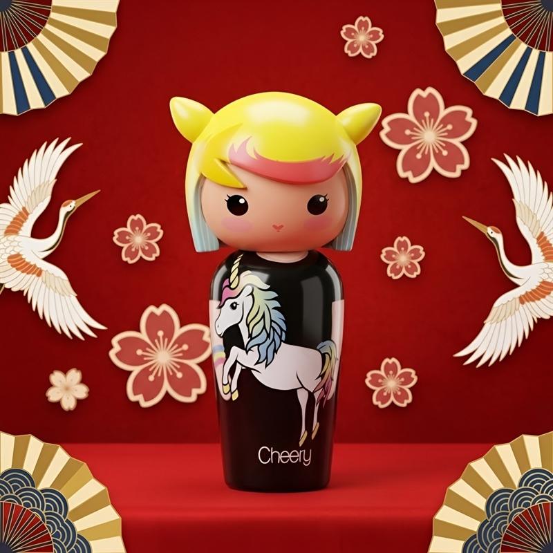 Chai KOKESHI Cherry 50ml hình búp bê