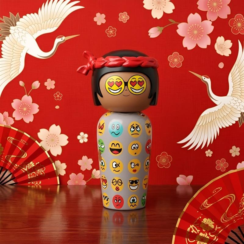 Chai KOKESHI Tonka 50ml hình búp bê