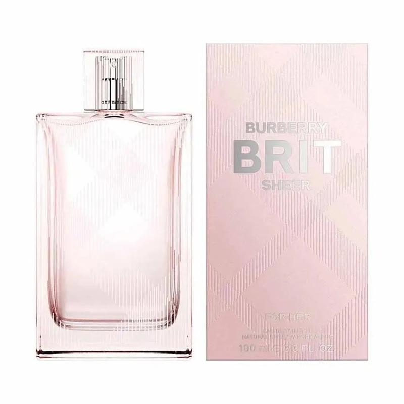 Chai Burberry Brit Sheer 100ml màu hồng