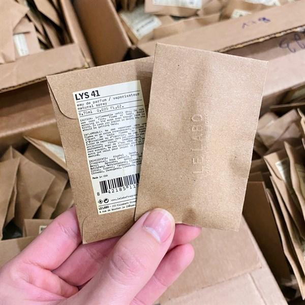 Chai Le Labo Lys 41 nhãn trắng tối giản