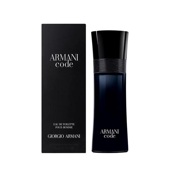 Chai Armani Code EDT 75ml màu đen